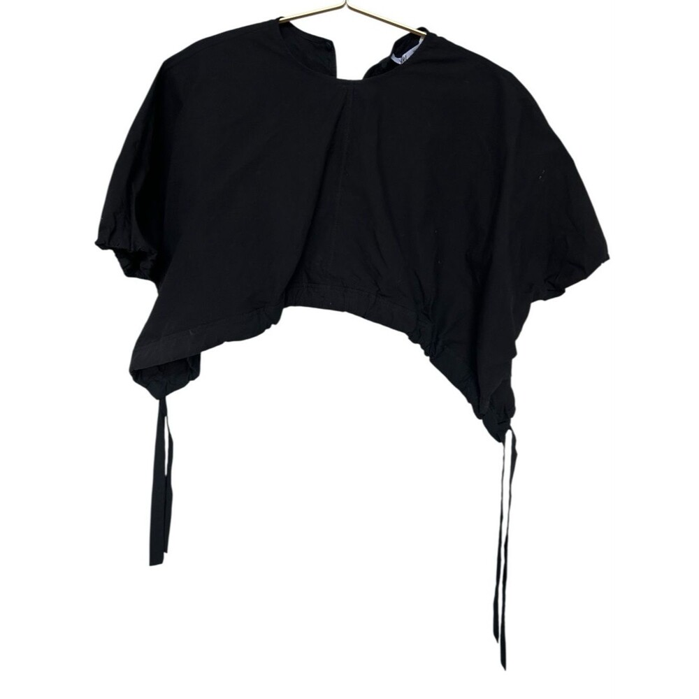 Zara Women's Black Crop-top